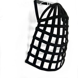 CHROMAT Extended Grid Cage Visor Face mask Tech-Royal SS15 Collection